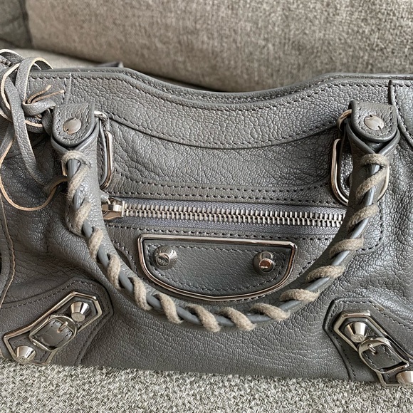 *SOLD* Balenciaga City Classic Metallic Edge Bag Leather Mini. - Picture 10 of 17